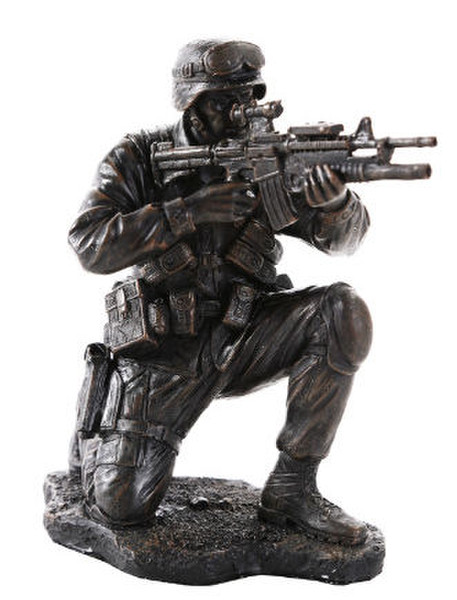 Military Soldier in Combat Statue Tribute to the Men who serve